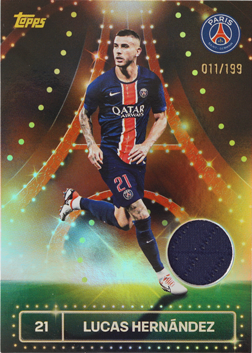 Lucas Hernández trading card