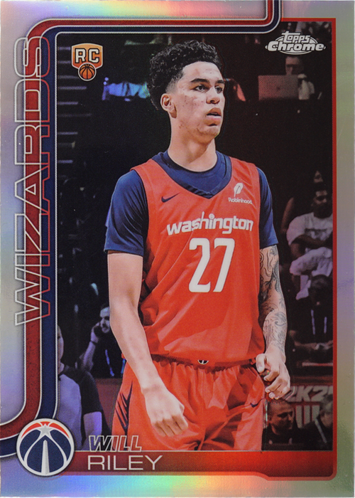 Will Riley trading card