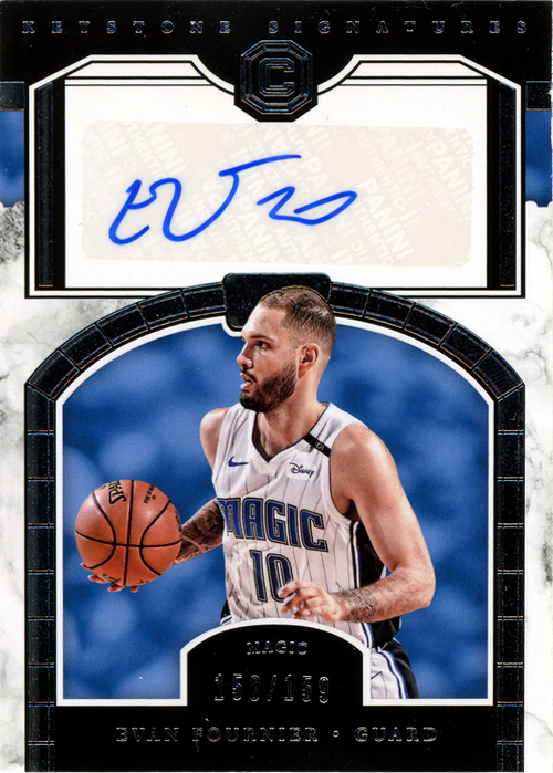 Evan Fournier trading card