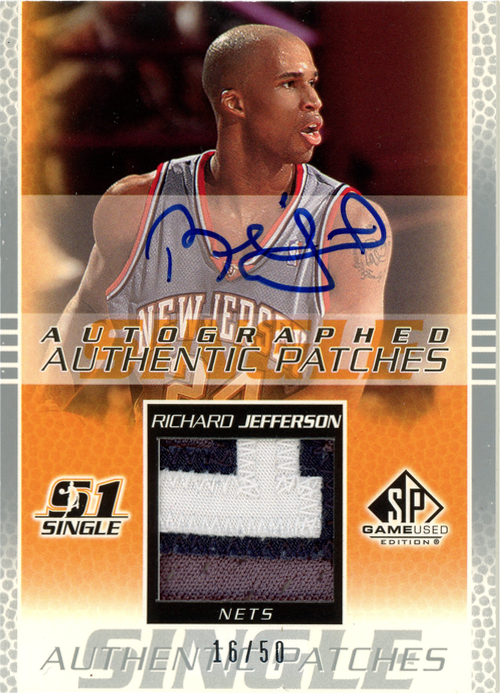 Richard Jefferson trading card