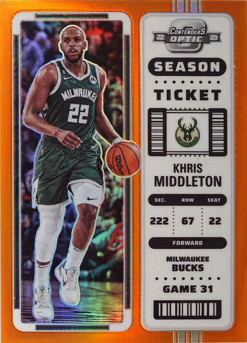 Khris Middleton trading card