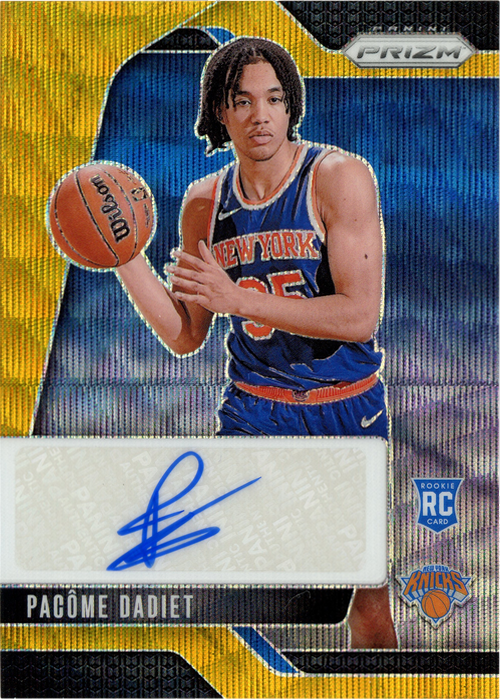Pacome Dadiet trading card