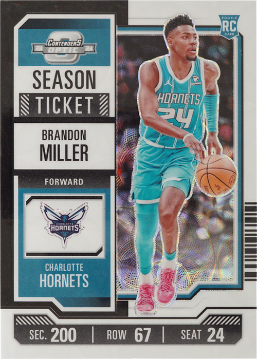 Brandon Miller trading card