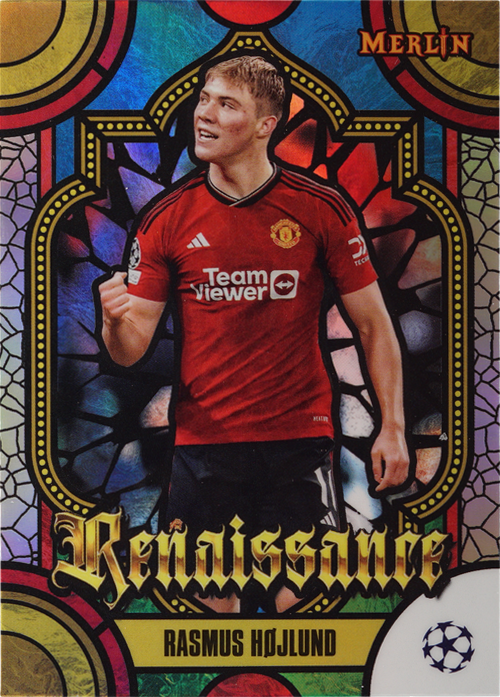 Rasmus Højlund trading card