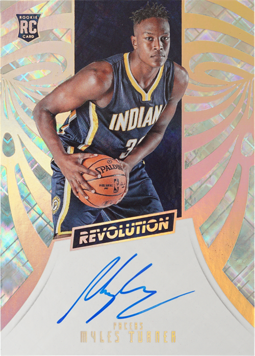 Myles Turner trading card