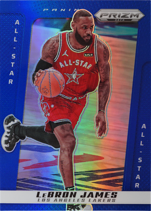 LeBron James trading card