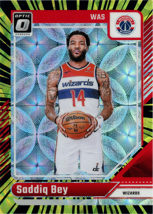 Saddiq Bey trading card