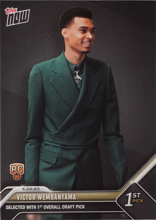 Victor Wembanyama trading card