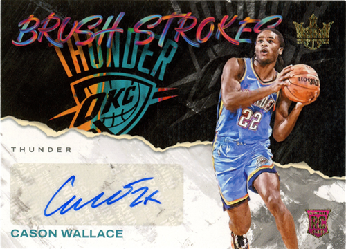Cason Wallace trading card