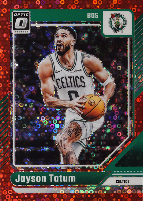 Jayson Tatum trading card