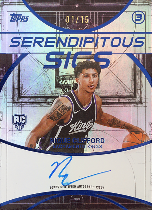 NIque Clifford trading card