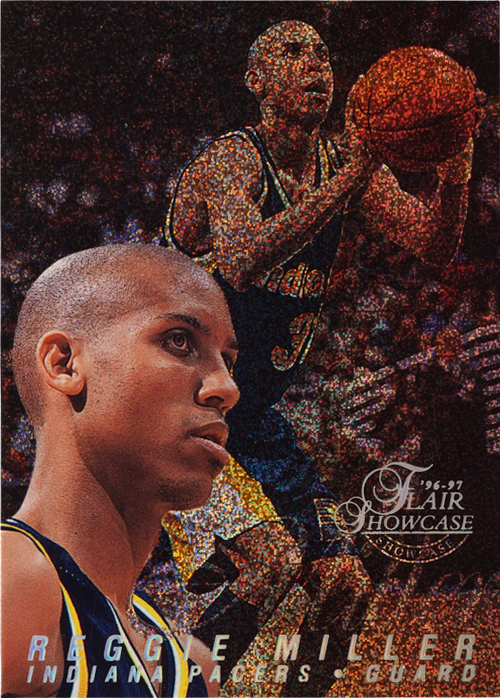 Reggie Miller trading card