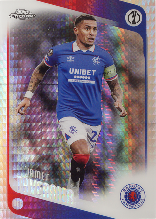 James Tavernier trading card