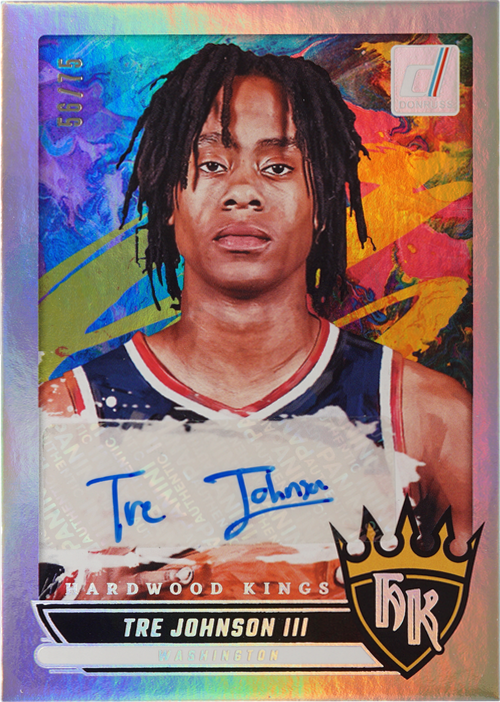 Tre Johnson III trading card