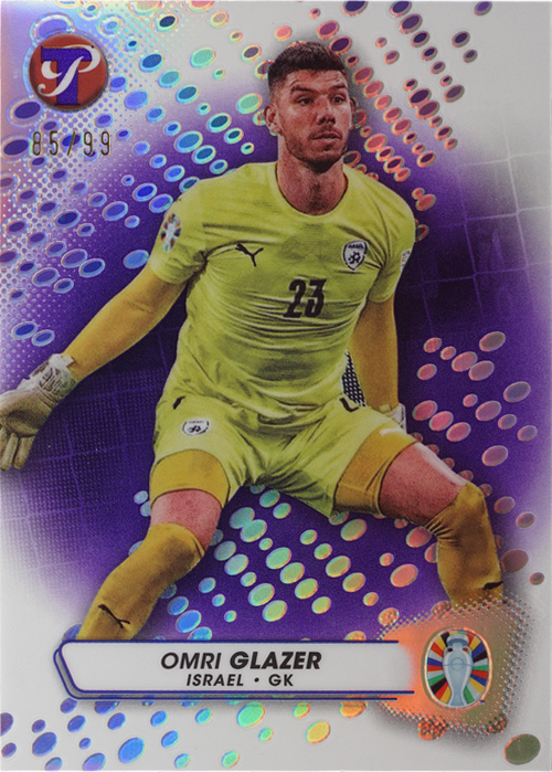 Omri Glazer trading card