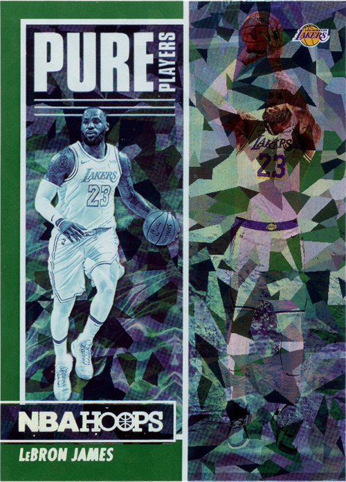 LeBron James trading card