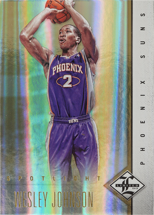 Wesley Johnson trading card