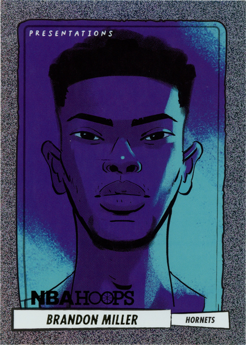 Brandon Miller trading card