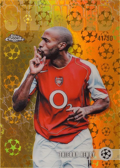 Thierry Henry trading card