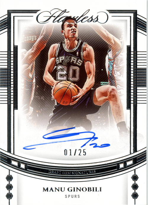 Manu Ginobili trading card