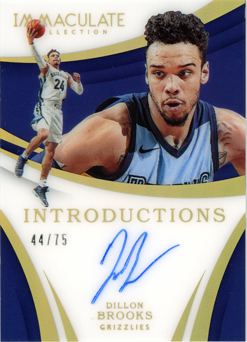 Dillon Brooks trading card