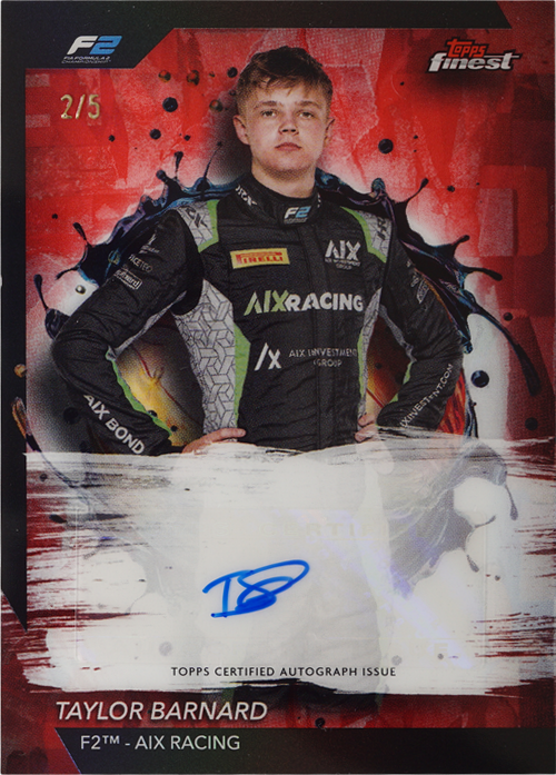 Taylor Barnard trading card