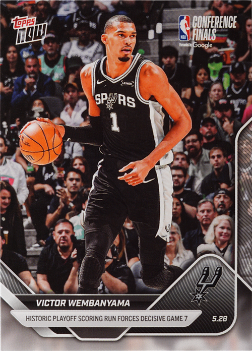 Victor Wembanyama trading card