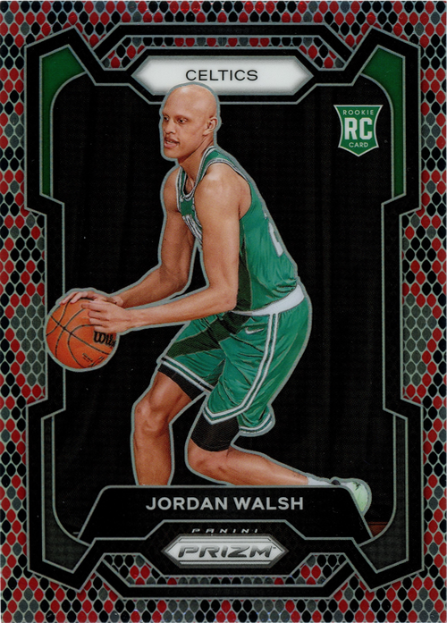 Jordan Walsh trading card
