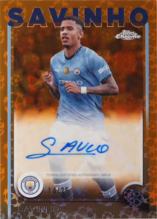Savinho trading card
