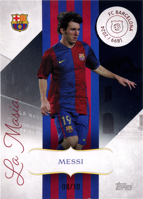 Lionel Messi trading card