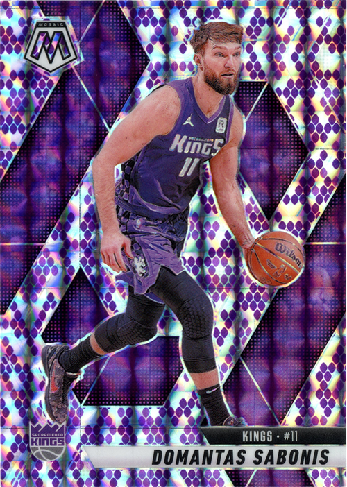 Domantas Sabonis trading card
