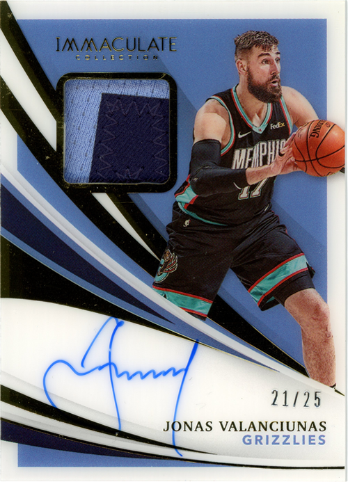 Jonas Valanciunas trading card