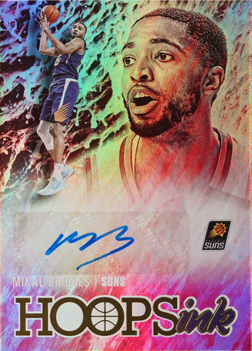 Mikal Bridges trading card