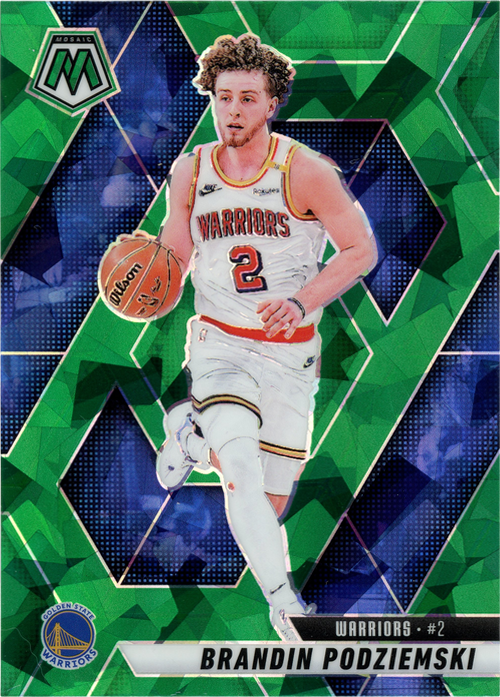 Brandin Podziemski trading card