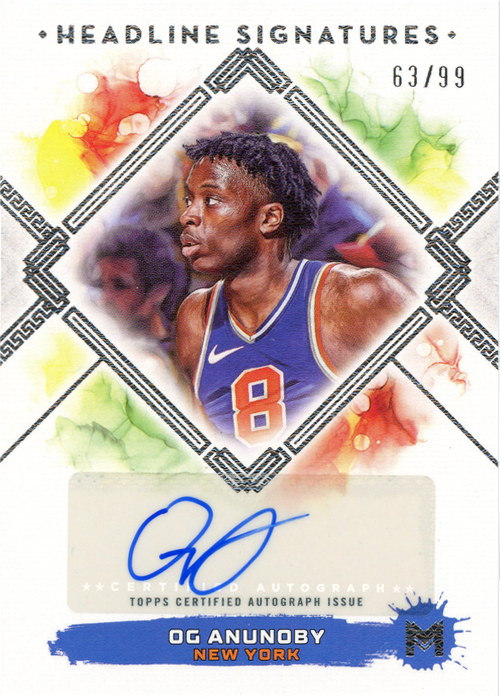 OG Anunoby trading card