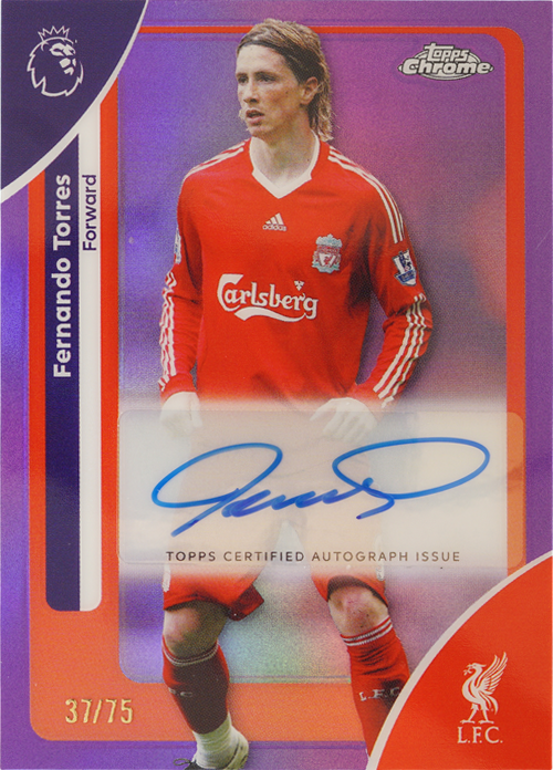 Fernando Torres trading card