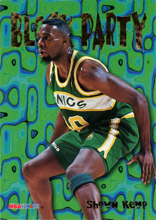 Shawn Kemp trading card
