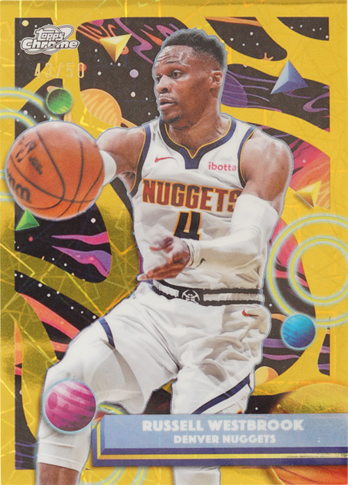 Russell Westbrook trading card
