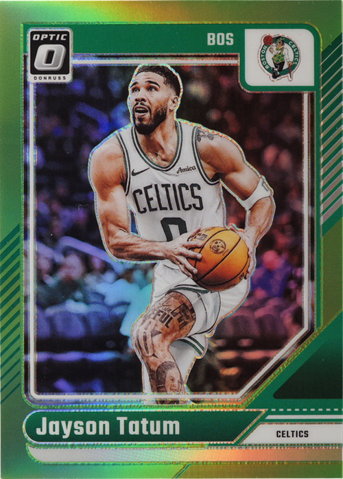 Jayson Tatum trading card