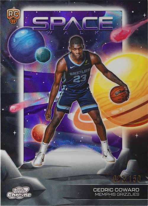 Cedric Coward trading card