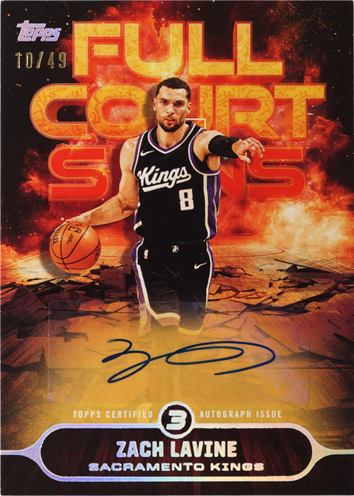 Zach LaVine trading card