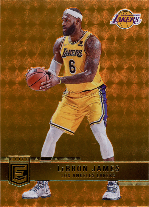 LeBron James trading card