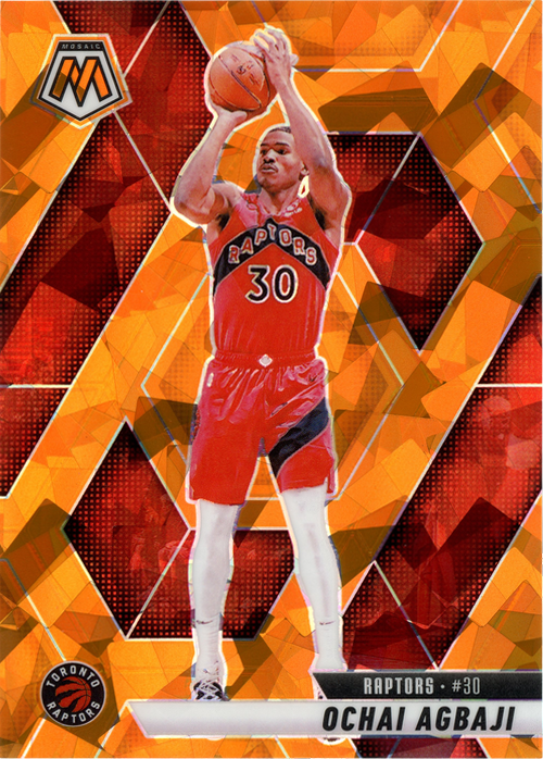 Ochai Agbaji trading card