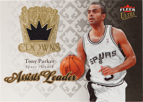 Tony Parker trading card