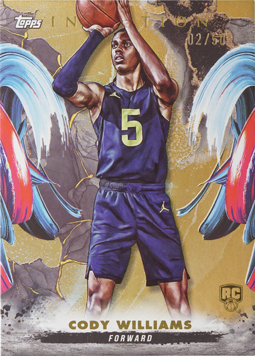 Cody Williams trading card