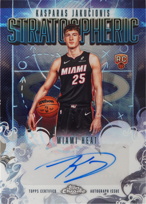 Kasparas Jakučionis trading card