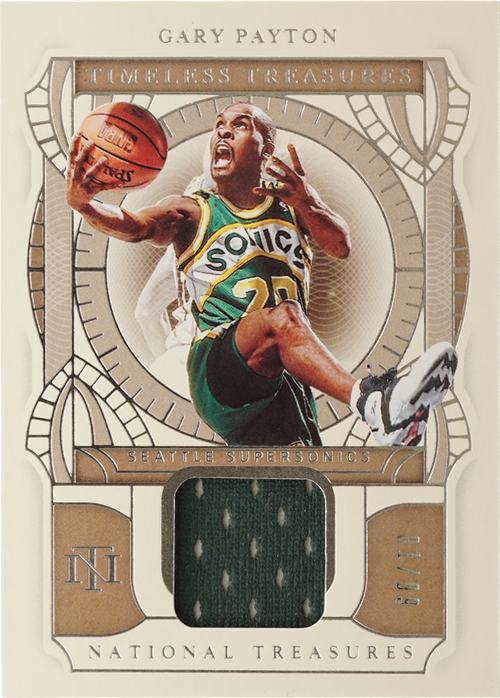 Gary Payton trading card