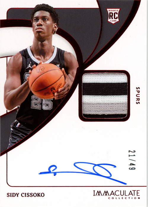 Sidy Cissoko trading card