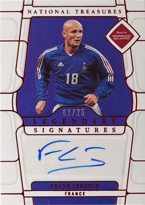 Franck Leboeuf trading card