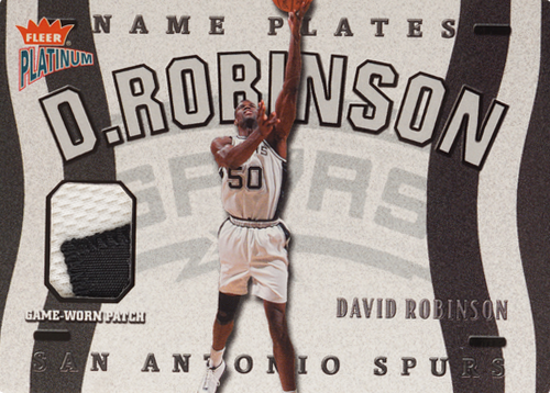 David Robinson trading card